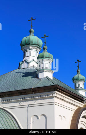 Russisch-orthodoxe Kirche, Präfektur Hakodate City, Hokkaido, Japan, Asien Stockfoto