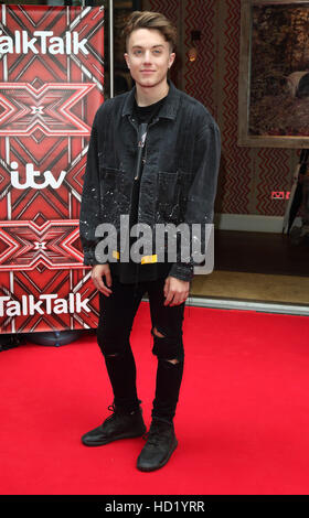 X Factor 2016 Pressevorstellung Fototermin bei Ham Hof Hotel, Soho, London mit: Roman Kemp Where: London, Vereinigtes Königreich bei: 25. August 2016 Stockfoto