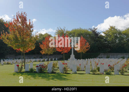 Stonefall Krieg Gräber Friedhof Stockfoto