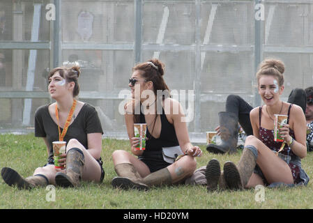 Leeds Festival 2016 D: Atmosphäre, Gast wo: Braham Park, Vereinigtes Königreich bei: 26. August 2016 Stockfoto