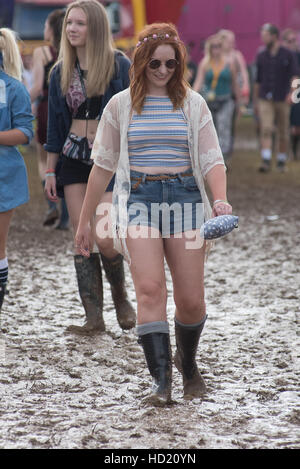 Leeds Festival 2016 D: Atmosphäre, Gast wo: Braham Park, Vereinigtes Königreich bei: 26. August 2016 Stockfoto