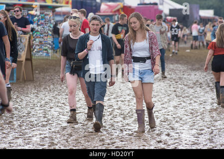 Leeds Festival 2016 D: Atmosphäre, Gast wo: Braham Park, Vereinigtes Königreich bei: 26. August 2016 Stockfoto