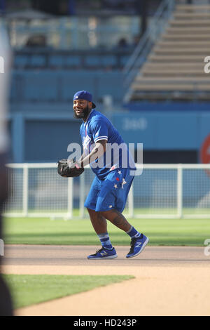 Samstag, 27. August 2016; Hollywood-Stars-Spiel nach dem Dodgers Spiel. Die Los Angeles Dodgers besiegte die Chicago Cubs mit dem Endstand von 3: 2 im Dodger Stadium in Los Angeles, Kalifornien.  Mitwirkende: Das Spiel wo: Los Angeles, California, Vereinigte Staaten von Amerika Whe Stockfoto