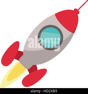 Raketenstart Start Stock Vektor