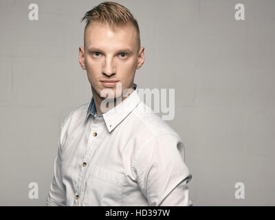 männliches Model portrait Stockfoto