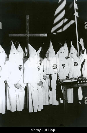 KLY Ku-Klux-Klan-treffen um 1930. Stockfoto