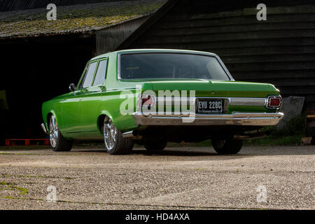 Modifizierte 1965 Plymouth Belvedere klassische amerikanische Limousine Stockfoto