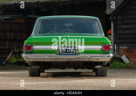 Modifizierte 1965 Plymouth Belvedere klassische amerikanische Limousine Stockfoto