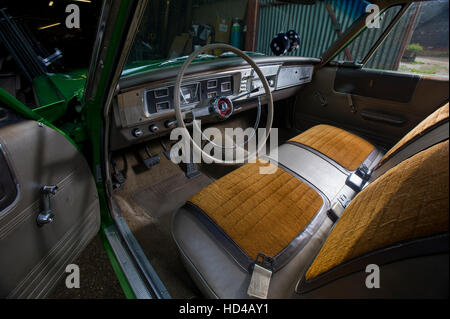 Modifizierte 1965 Plymouth Belvedere klassische amerikanische Limousine Stockfoto