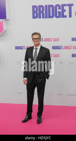 Deutschlandpremiere von "Bridget Jones-Baby" im Zoo-Palast mit: Colin Firth wo: Berlin, Deutschland bei: 08 September 2016 Stockfoto