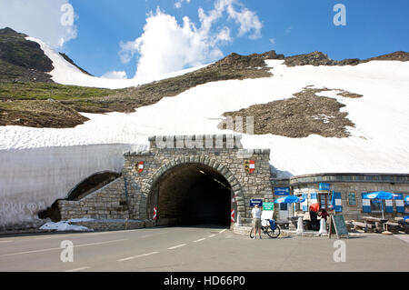 Tunnel durch die Hochtor Berg, Grossglockner Mountain-Hochalpenstraße, Nationalpark Hohe Tauern, Salzburg, Österreich Stockfoto