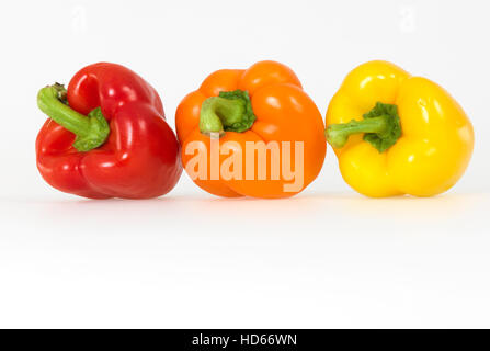 Verschiedenen Paprika Stockfoto