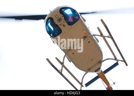 Fliegen von Whitmore waschen mit dem Hubschrauber, Grand Canyon Nationalpark in Arizona. Stockfoto