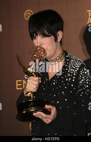 2016 creative Arts Emmy Awards - Tag 1 - Presseraum auf der Microsoft-Theater mit: Diane Warren wo: Los Angeles, California, Vereinigte Staaten von Amerika als: 10 September 2016 Stockfoto