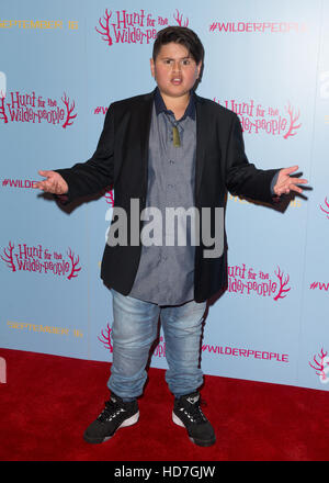 Die Special Screening von "Jagd auf die Wilderpeople" im Picturehouse Central - Ankünfte mit statt: Julian Dennison Where: London, Vereinigtes Königreich wenn: 13 September 2016 Stockfoto