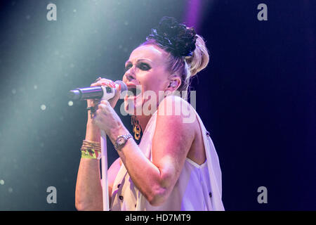 The Human League beim Bestival Featuring: The Human League wo: Newport Isle Of Wight, Großbritannien: 11 September 2016 Stockfoto