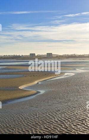 Berkeley-Kraftwerk und den Fluss Severn. Stockfoto