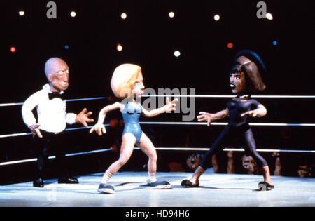 CELEBRITY DEATHMATCH (aka MTV CELEBRITY DEATHMATCH), von links: Mills