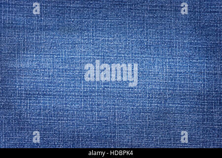 Denim mit abgenutzten textfreiraum im Zentrum. Textur und Hintergrund Stockfoto