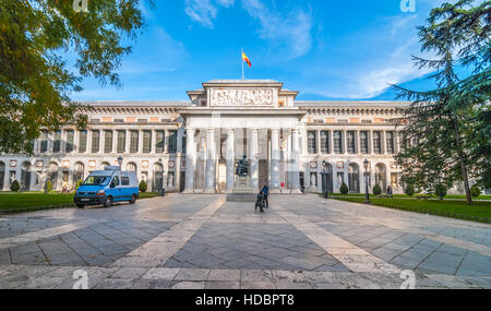 Prado-Museum.  Museo del Prado in Madrid Spanien. Stockfoto