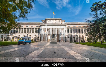 Prado-Museum.  Museo del Prado in Madrid Spanien. Stockfoto