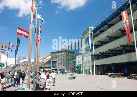 Kaiser-Franz-Josefs-Hoehe, Großglockner Hochalpenstraße, Hohe Tauern National Park, Salzburg, Österreich, Europa Stockfoto