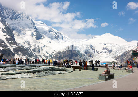 Kaiser-Franz-Josefs-Hoehe, Großglockner Hochalpenstraße, Hohe Tauern National Park, Salzburg, Österreich, Europa Stockfoto