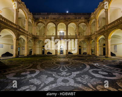 Hochschule Hof, Università Degli Studi di Catania, Piazza Università, Provinz von Catania, Sizilien, Italien Stockfoto