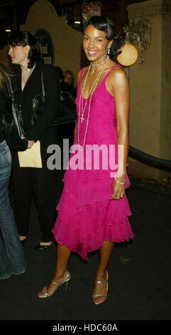 Schauspielerin Marsha Thomason kommt für die Weltpremiere des Films The Haunted Mansion am El Capitan Theatre in Los Angeles, Kalifornien am Sonntag, 23. November 2003. Foto von Francis Specker Stockfoto