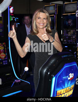 Vanna White erhält die Schlüssel der Stadt von Las Vegasat G2E zu Ehren der IGT Wheel of Fortune Slots 20. Jubiläum mit: Vanna White wo: Las Vegas, Nevada, Vereinigte Staaten, wann: 27 September 2016 Stockfoto