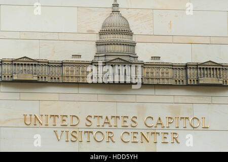 United States Capitol Visitor Center in Washington, D.C. Stockfoto