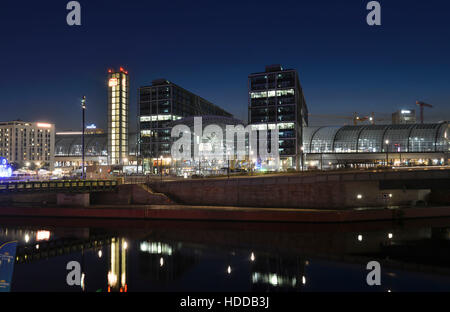 Hauptbahnhof, Moabit, Mitte, Berlin, Deutschland Stockfoto
