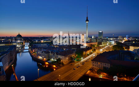 Nikolaiviertel, Mitte, Berlin, Deutschland Stockfoto