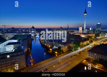 Nikolaiviertel, Mitte, Berlin, Deutschland Stockfoto