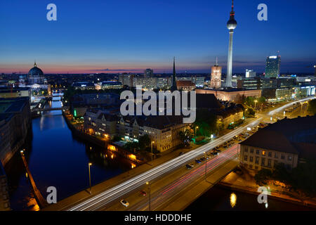 Nikolaiviertel, Mitte, Berlin, Deutschland Stockfoto