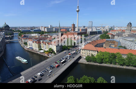 Nikolaiviertel, Mitte, Berlin, Deutschland Stockfoto