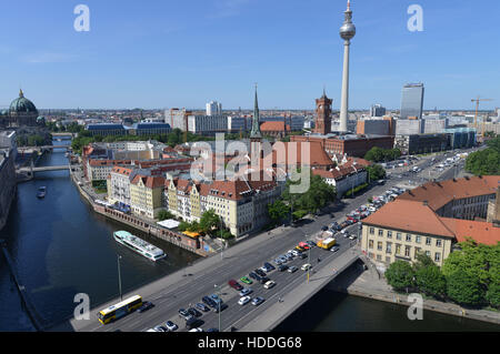 Nikolaiviertel, Mitte, Berlin, Deutschland Stockfoto