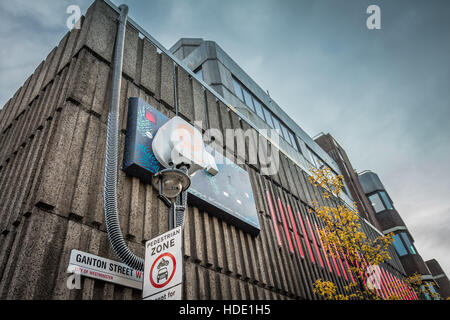 Weihnachtsbeleuchtung auf der Carnaby Street, London, UK Stockfoto