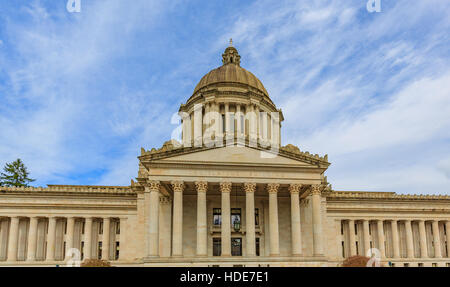 Olympia, Washington, USA - 24. März 2016: The Washington State Capitol oder Legislative Building in Olympia ist die Heimat der Regierung des Staates Stockfoto
