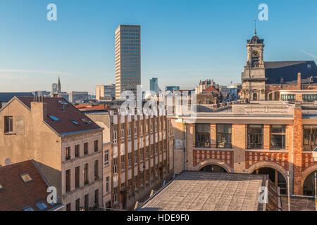 Blick auf die Altstadt Teil von Brüssel in Belgien Stockfoto