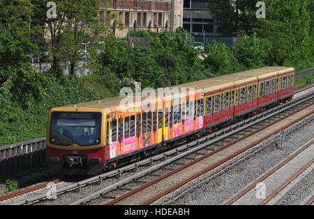 Ringbahn, Wilmersdorf, Berlin, Deutschland Stockfoto