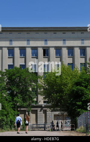 Berghain, Am Wriezener Bahnhof, Friedrichshain, Berlin, Deutschland Stockfoto