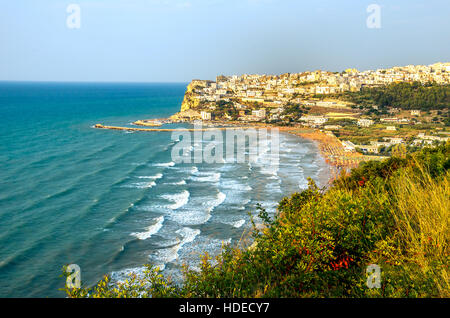 Peschici Gargano Italien Stockfoto