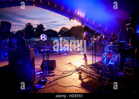 RAG ' n ' Bone Mann, Village Green Music and Arts Festival, Southend-on-Sea, Essex © Clarissa Debenham / Alamy Stockfoto