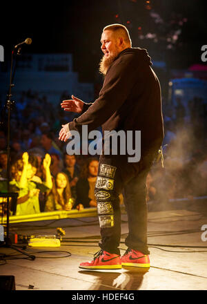 RAG ' n ' Bone Mann, Village Green Music and Arts Festival, Southend-on-Sea, Essex © Clarissa Debenham / Alamy Stockfoto