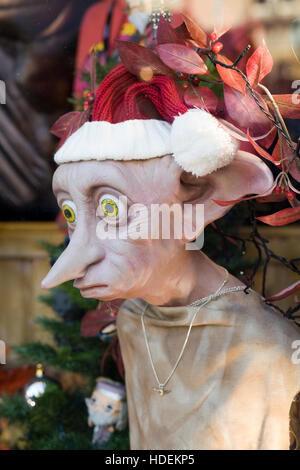 Statue von Dobby, der Haus-Elfe in Harry Potter Stockfoto