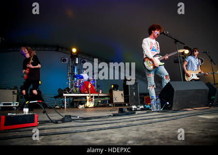 Anstalten, Village Green Music and Arts Festival, Southend-on-Sea, Essex © Clarissa Debenham / Alamy Stockfoto