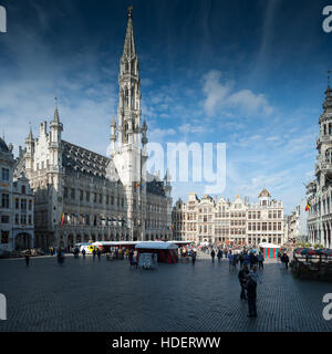 Belgien, Brüssel, Grande Place - Grote markt Stockfoto