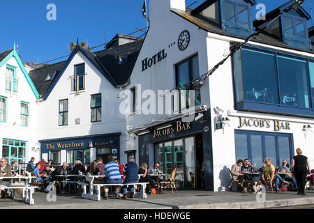 Waterfront Hotel Baltimore square west cork, Irland Stockfoto