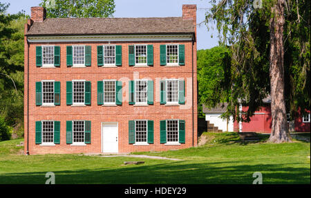 Cuyahoga Valley National Park Ziegelhaus Stockfoto